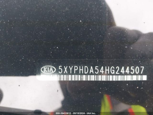 Photo 8 VIN: 5XYPHDA54HG244507 - KIA SORENTO 