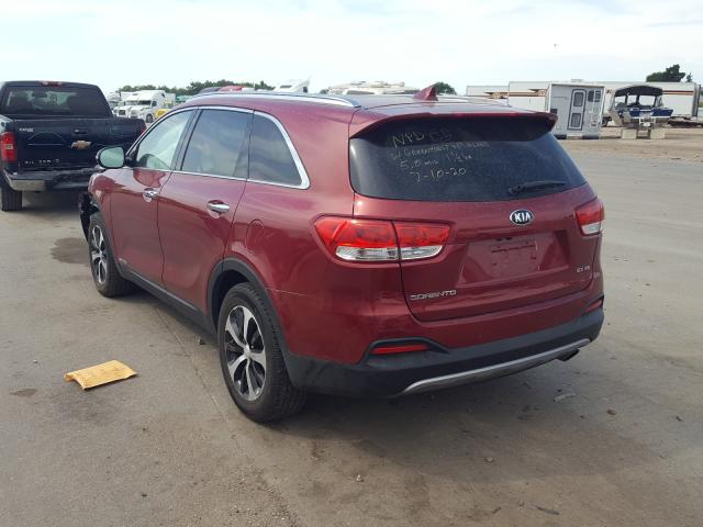 Photo 2 VIN: 5XYPHDA58JG424059 - KIA SORENTO EX 