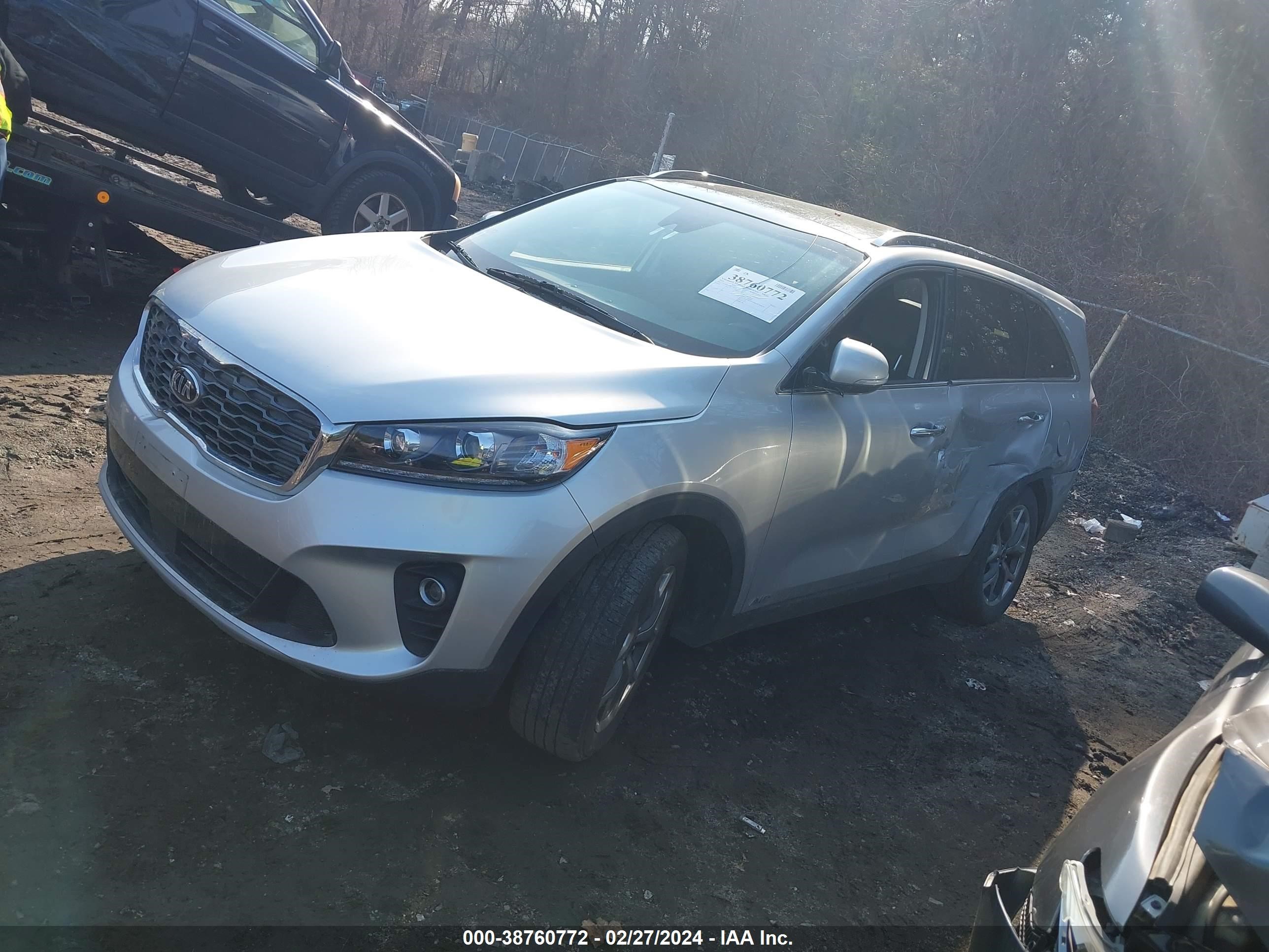 Photo 1 VIN: 5XYPHDA58KG595105 - KIA SORENTO 