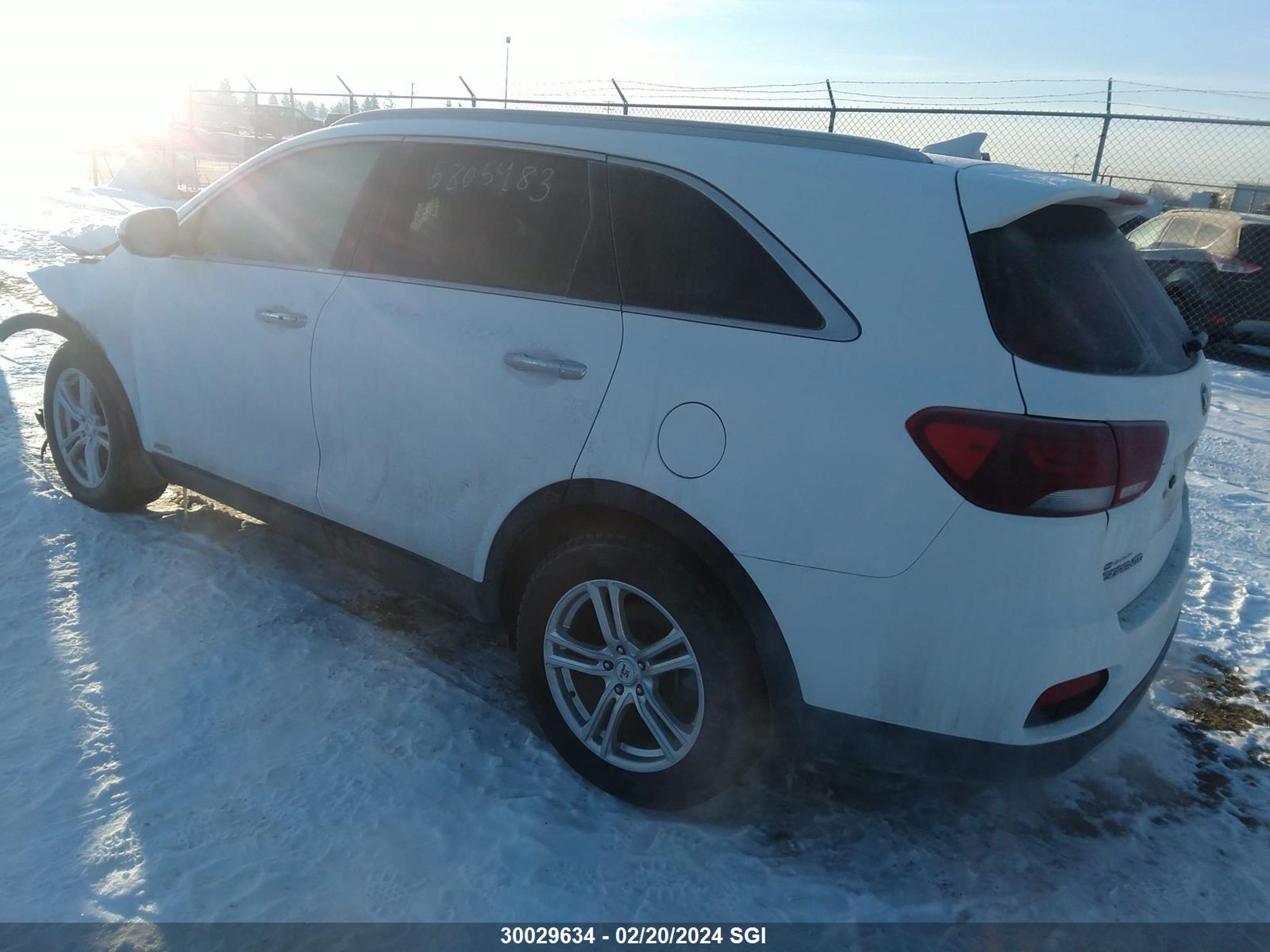 Photo 2 VIN: 5XYPHDA58LG633546 - KIA SORENTO 