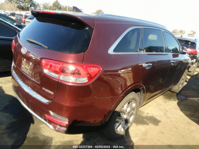 Photo 3 VIN: 5XYPK4A50GG186072 - KIA SORENTO 