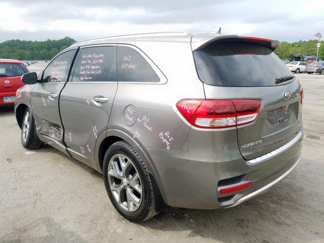 Photo 2 VIN: 5XYPK4A51GG115673 - KIA SORENTO SX 