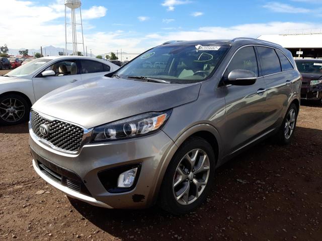 Photo 1 VIN: 5XYPK4A53JG356271 - KIA SORENTO SX 