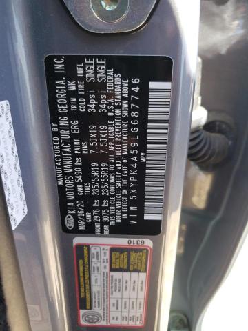 Photo 13 VIN: 5XYPK4A59LG687746 - KIA SORENTO 