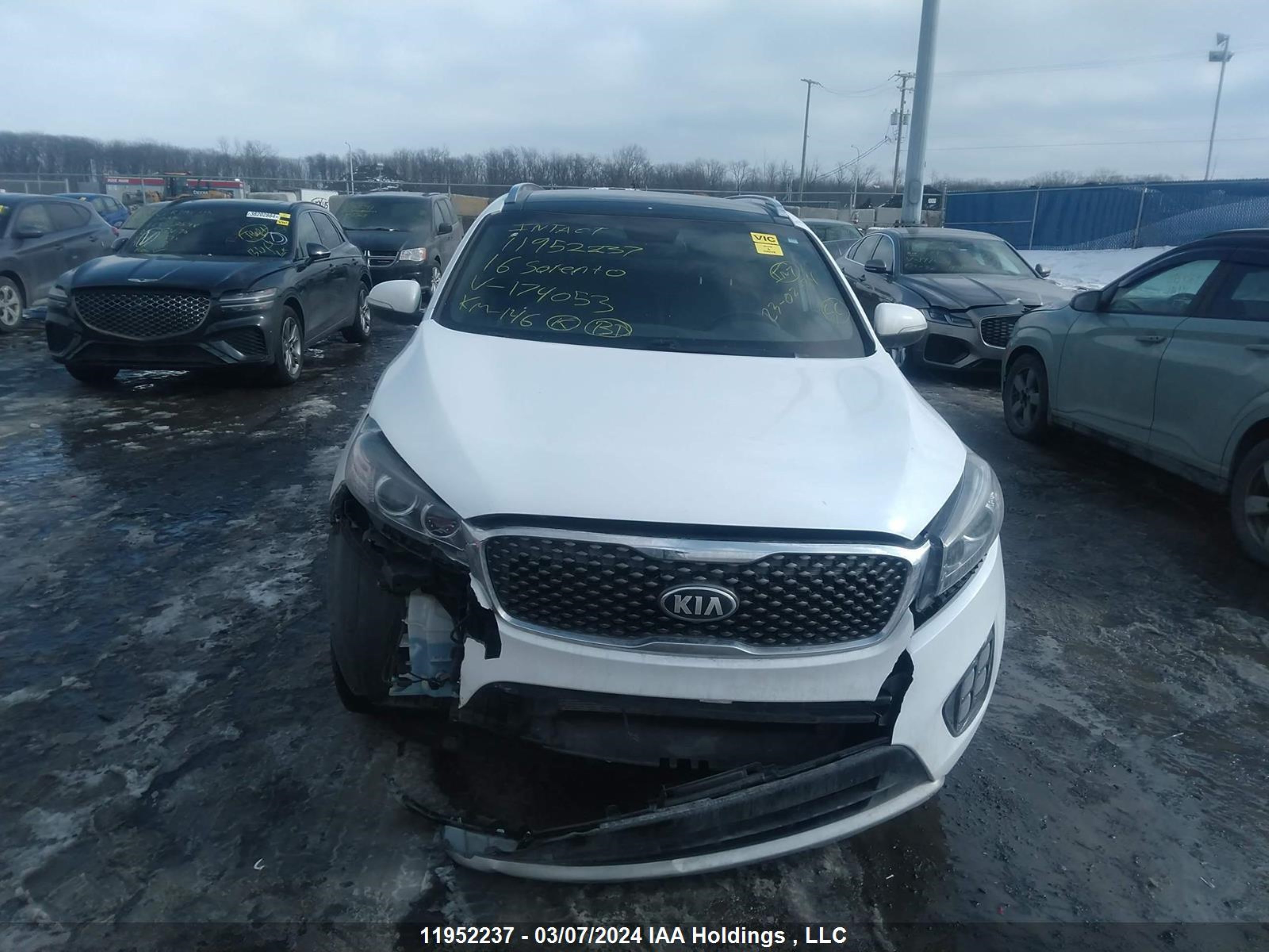 Photo 12 VIN: 5XYPKDA52GG174053 - KIA SORENTO 