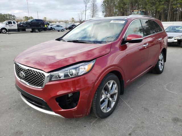 Photo 1 VIN: 5XYPKDA54HG310216 - KIA SORENTO SX 