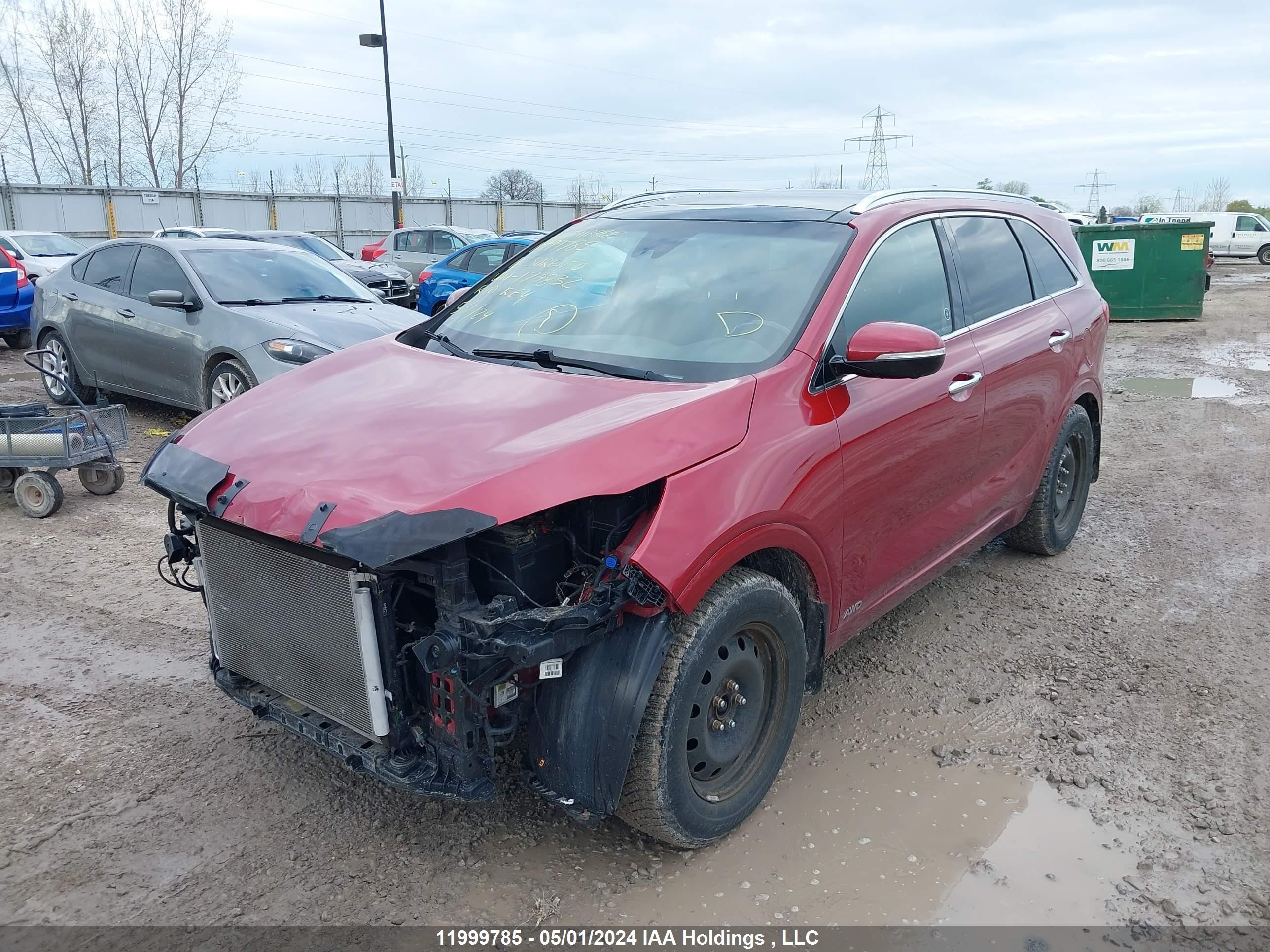 Photo 1 VIN: 5XYPKDA56GG170832 - KIA SORENTO 