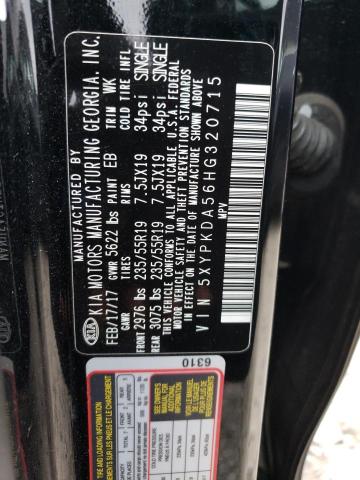 Photo 11 VIN: 5XYPKDA56HG320715 - KIA SORENTO 