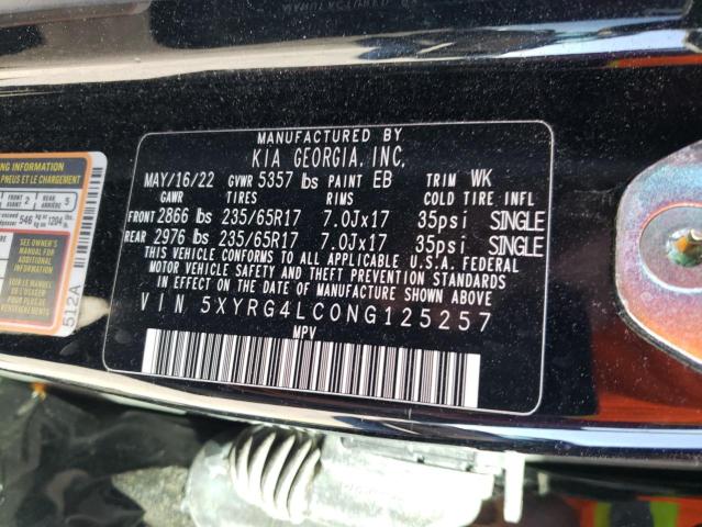 Photo 12 VIN: 5XYRG4LC0NG125257 - KIA SORENTO 