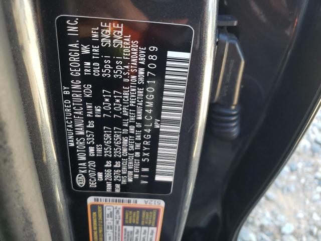 Photo 11 VIN: 5XYRG4LC4MG017089 - KIA SORENTO 