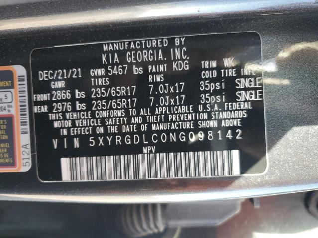 Photo 13 VIN: 5XYRGDLC0NG098142 - KIA SORENTO LX 