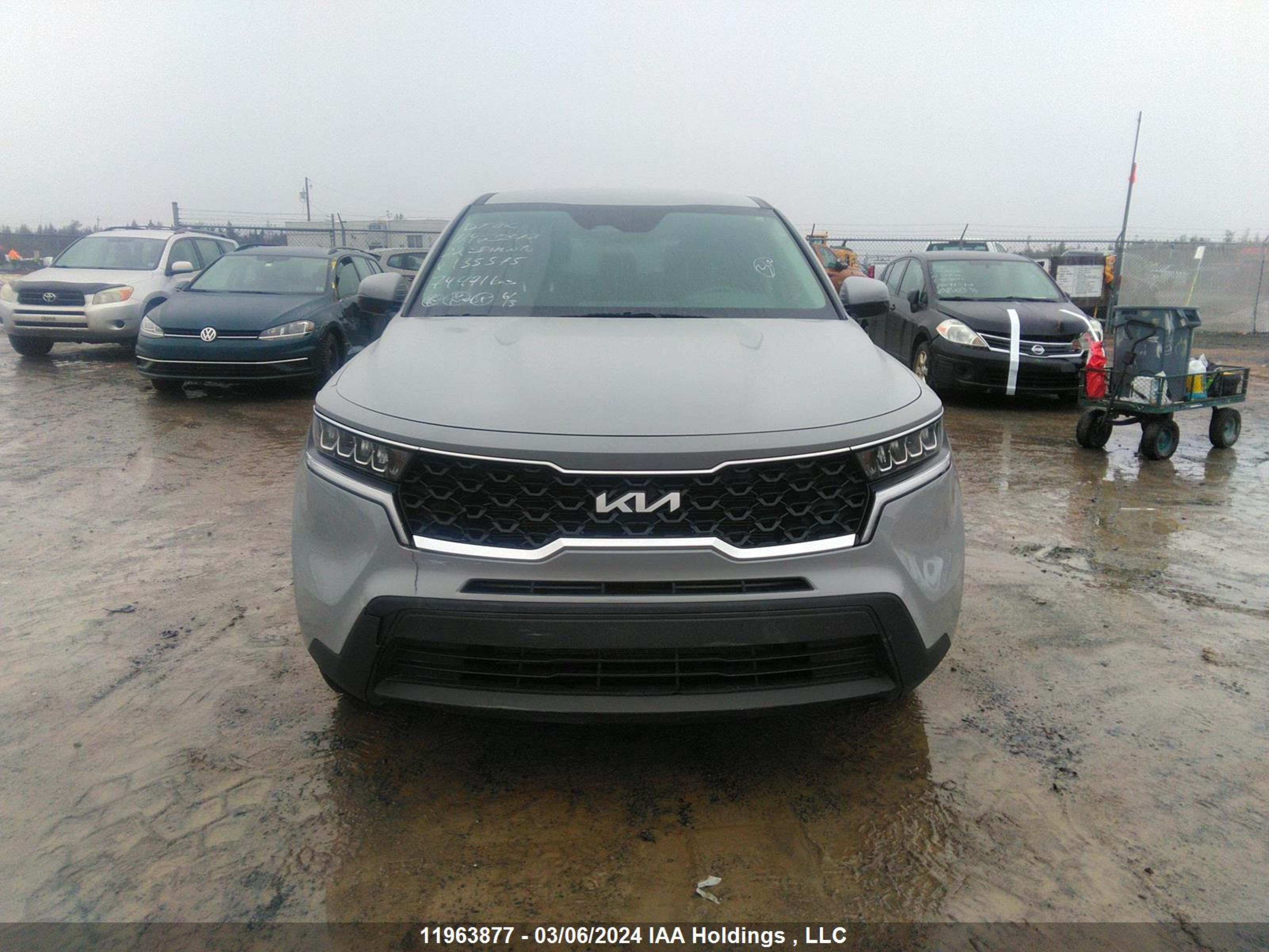 Photo 12 VIN: 5XYRGDLC9NG135575 - KIA SORENTO 