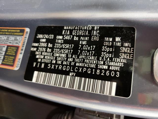 Photo 13 VIN: 5XYRGDLCXPG182603 - KIA SORENTO 