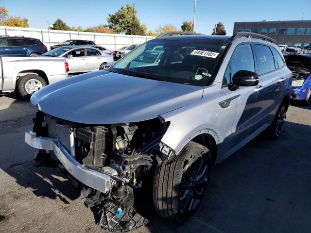 Photo 1 VIN: 5XYRHDLFXNG098107 - KIA SORENTO EX 