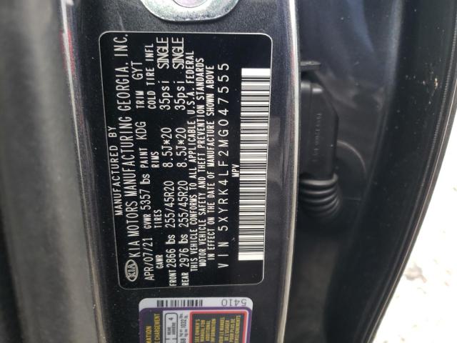 Photo 9 VIN: 5XYRK4LF2MG047555 - KIA SORENTO SX 