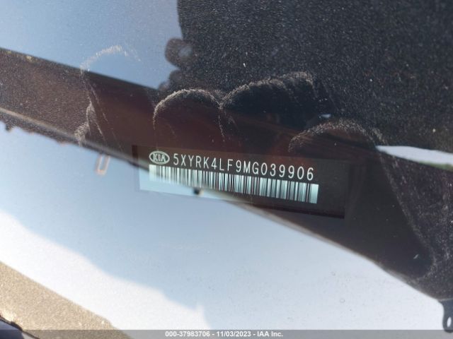 Photo 8 VIN: 5XYRK4LF9MG039906 - KIA SORENTO 