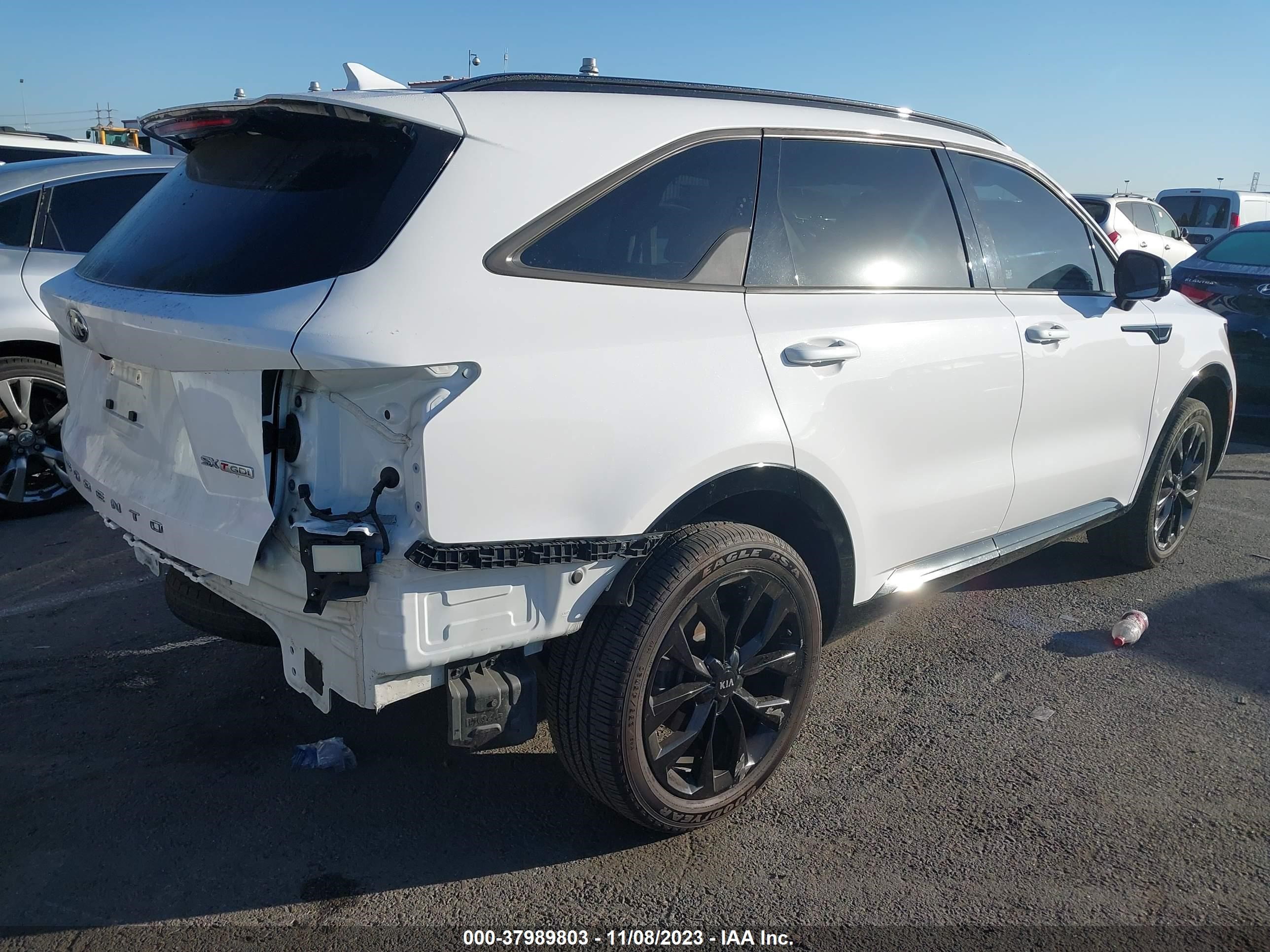 Photo 3 VIN: 5XYRK4LFXMG048369 - KIA SORENTO 