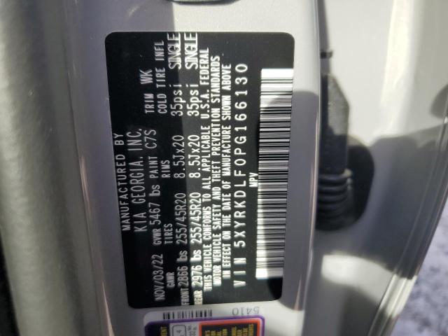 Photo 12 VIN: 5XYRKDLF0PG166130 - KIA SORENTO 