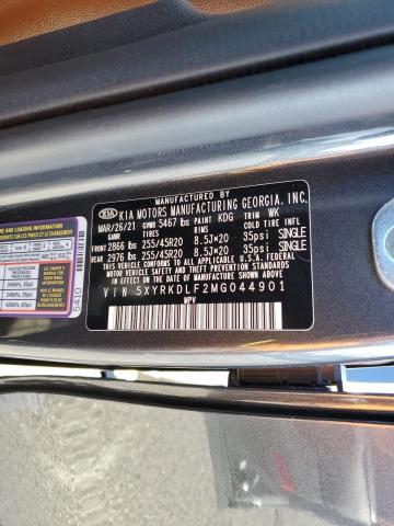 Photo 13 VIN: 5XYRKDLF2MG044901 - KIA SORENTO SX 