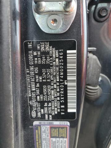 Photo 13 VIN: 5XYRKDLF4MG025461 - KIA SORENTO SX 