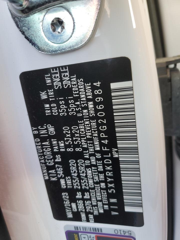 Photo 13 VIN: 5XYRKDLF4PG206984 - KIA SORENTO 