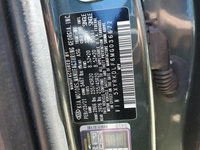 Photo 12 VIN: 5XYRKDLF6MG036672 - KIA SORENTO 