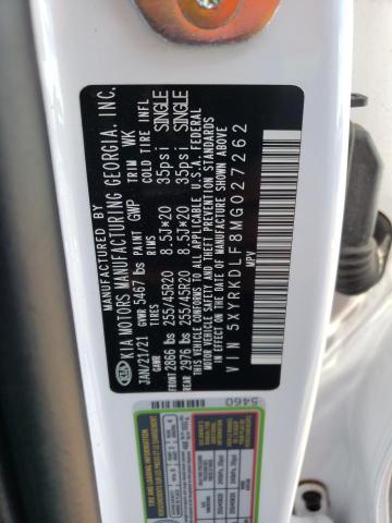 Photo 13 VIN: 5XYRKDLF8MG027262 - KIA SORENTO 