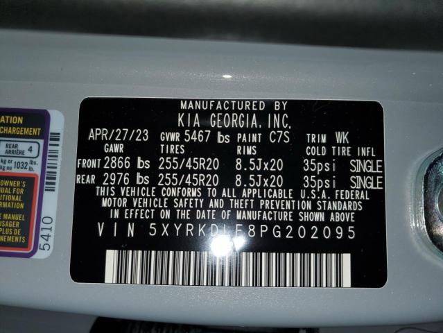 Photo 12 VIN: 5XYRKDLF8PG202095 - KIA SORENTO 