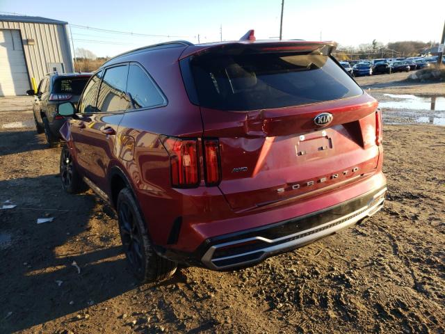 Photo 1 VIN: 5XYRKDLF9MG013242 - KIA SORENTO SX 