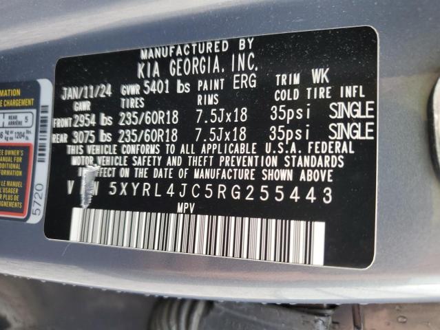 Photo 13 VIN: 5XYRL4JC5RG255443 - KIA SORENTO S 