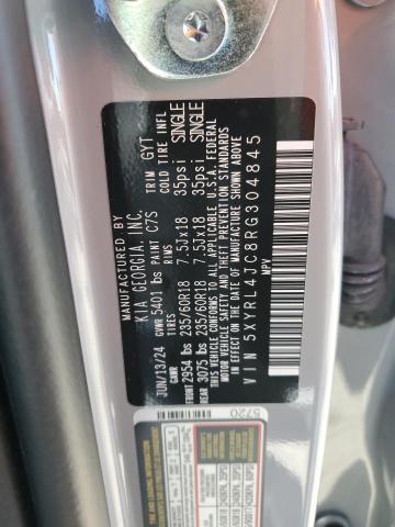 Photo 12 VIN: 5XYRL4JC8RG304845 - KIA SORENTO S 