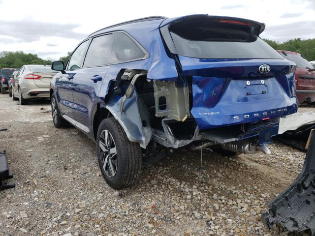 Photo 2 VIN: 5XYRL4LC1MG011455 - KIA SORENTO S 