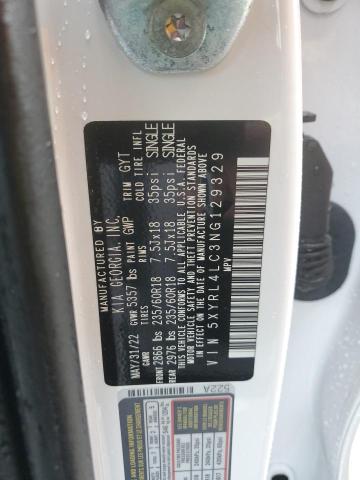 Photo 12 VIN: 5XYRL4LC3NG129329 - KIA SORENTO S 