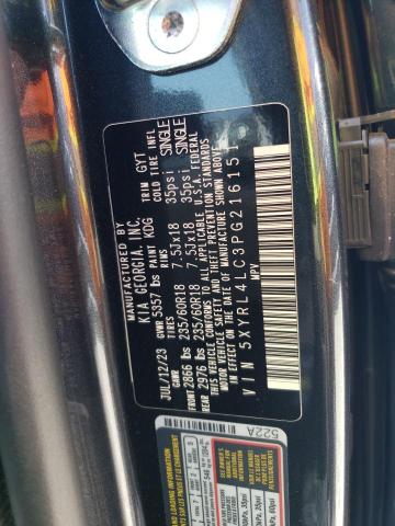 Photo 12 VIN: 5XYRL4LC3PG216151 - KIA SORENTO S 