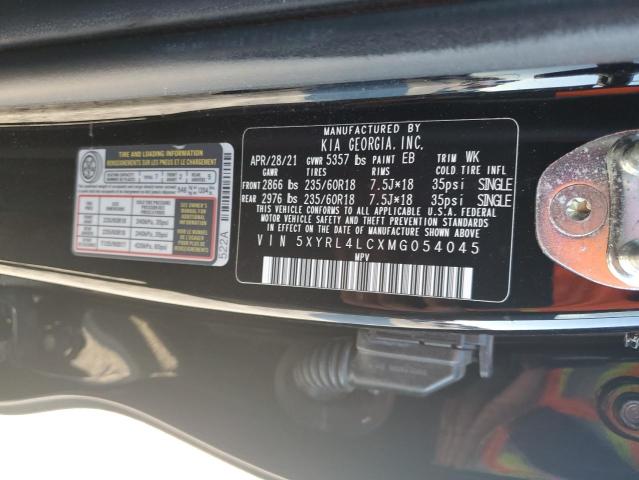 Photo 13 VIN: 5XYRL4LCXMG054045 - KIA SORENTO S 