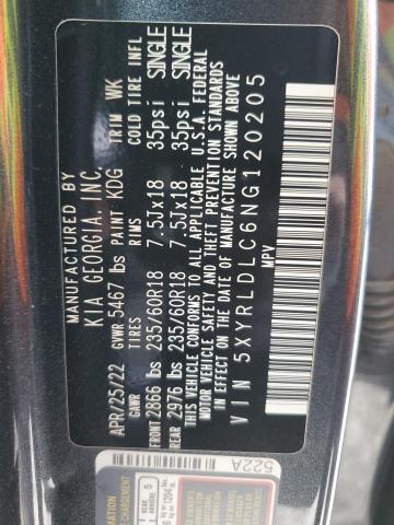 Photo 13 VIN: 5XYRLDLC6NG120205 - KIA SORENTO 