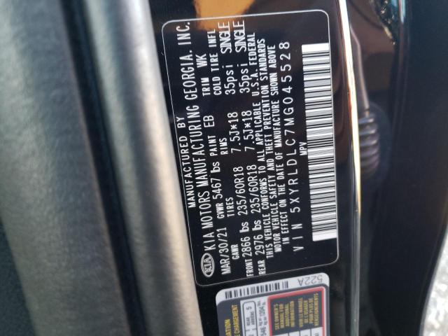 Photo 12 VIN: 5XYRLDLC7MG045528 - KIA SORENTO S 