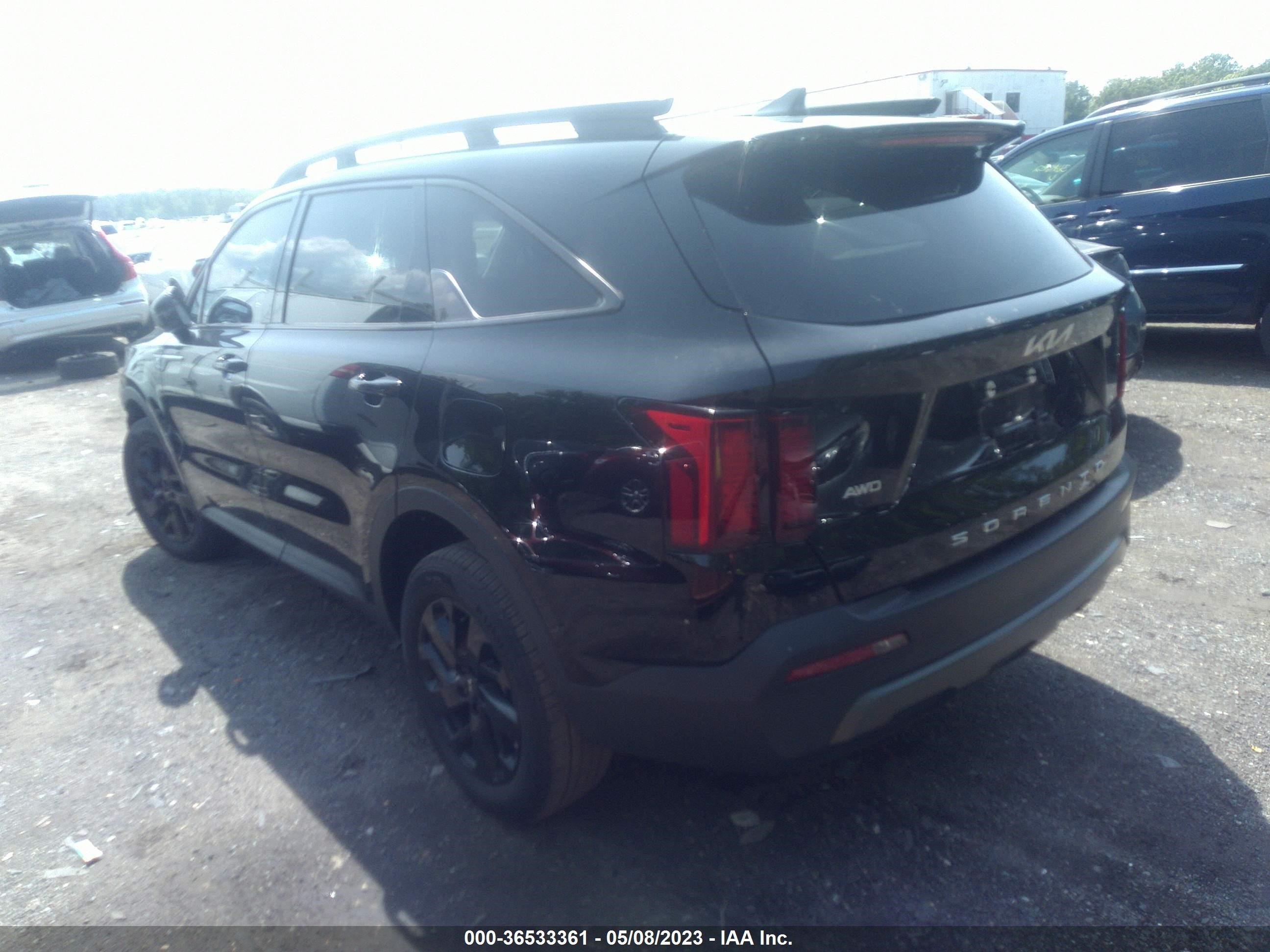 Photo 2 VIN: 5XYRLDLC9NG154137 - KIA SORENTO 