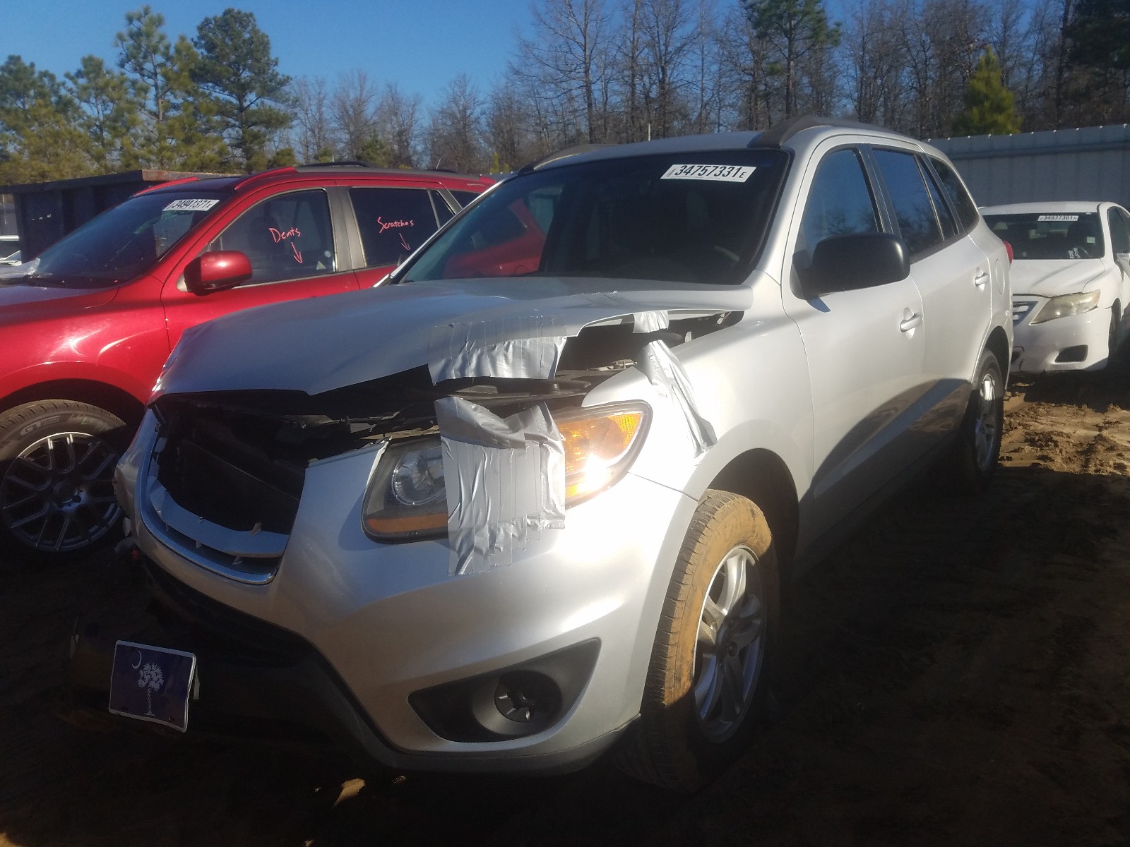 Photo 1 VIN: 5XYZG3AB1BG069037 - HYUNDAI SANTA FE 