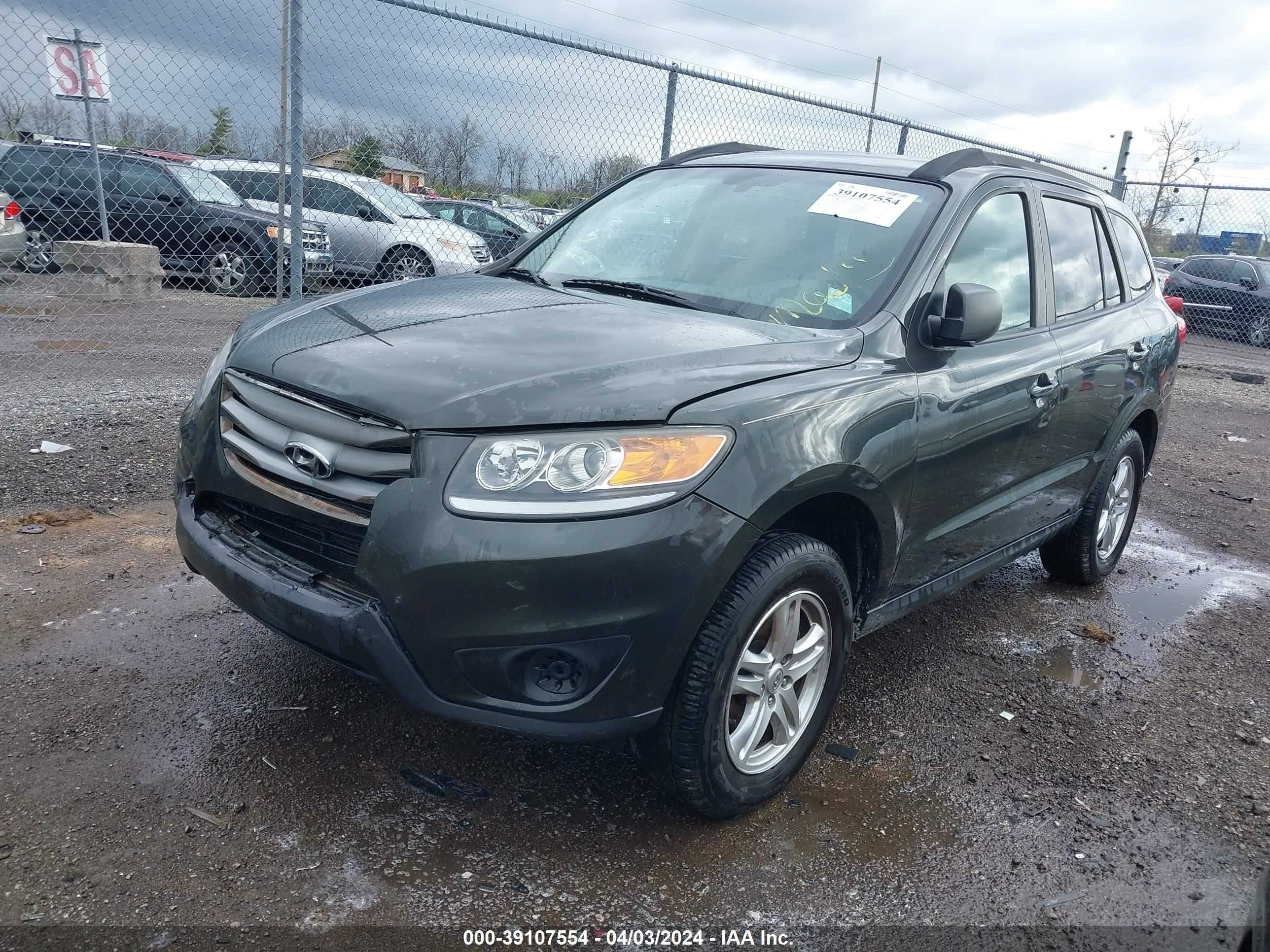 Photo 1 VIN: 5XYZG3AB2CG139789 - HYUNDAI SANTA FE 