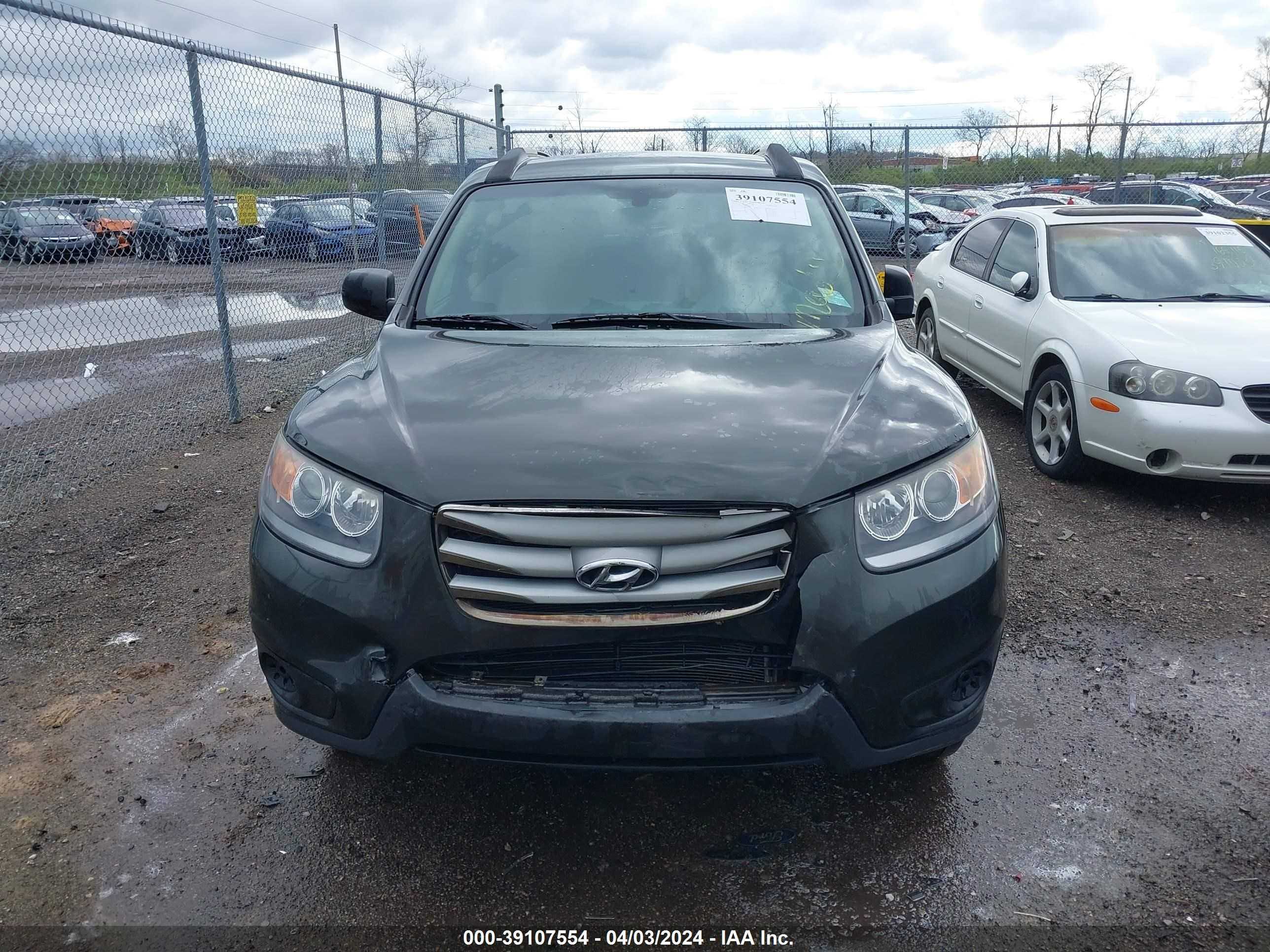 Photo 10 VIN: 5XYZG3AB2CG139789 - HYUNDAI SANTA FE 