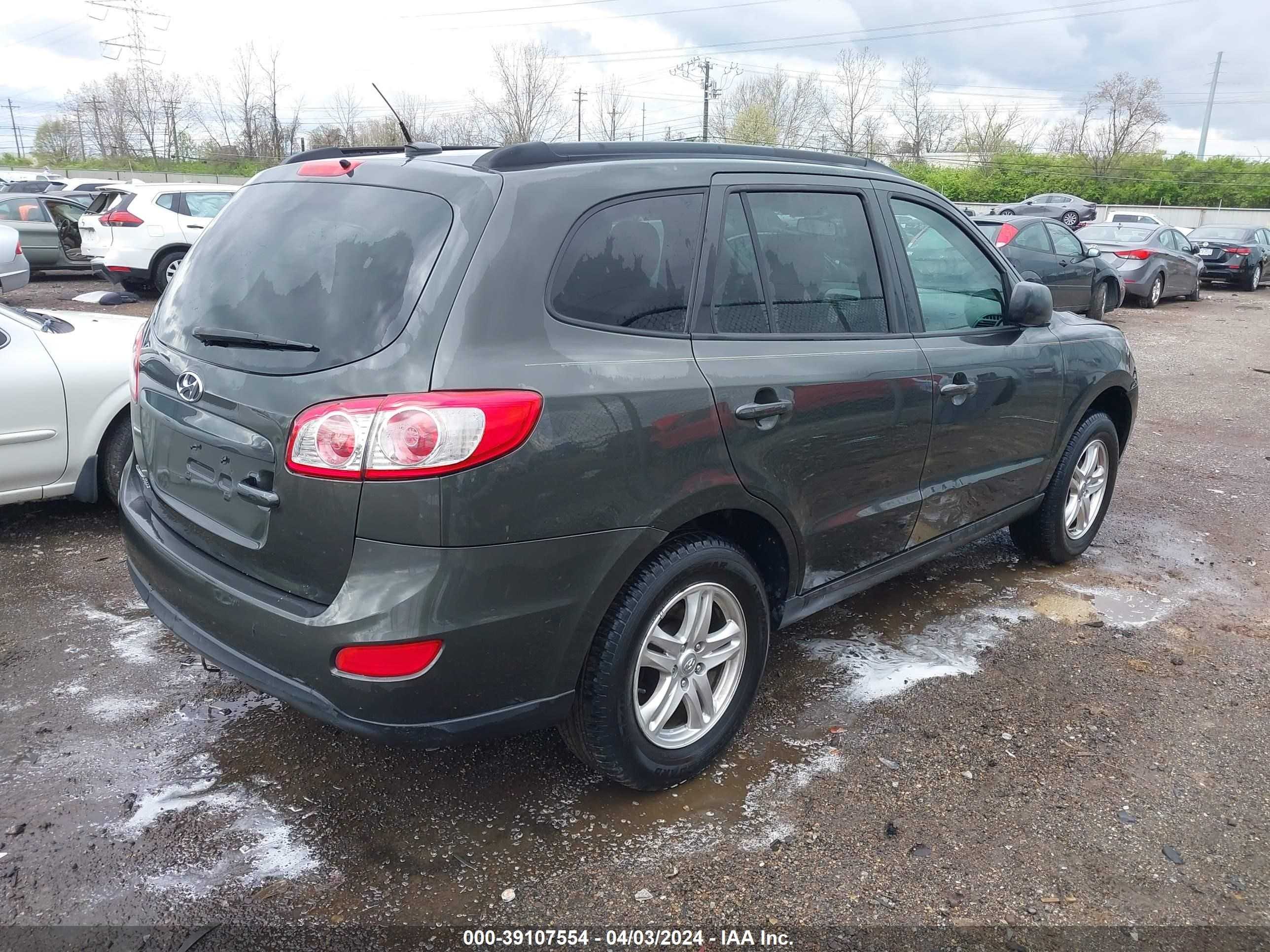 Photo 3 VIN: 5XYZG3AB2CG139789 - HYUNDAI SANTA FE 