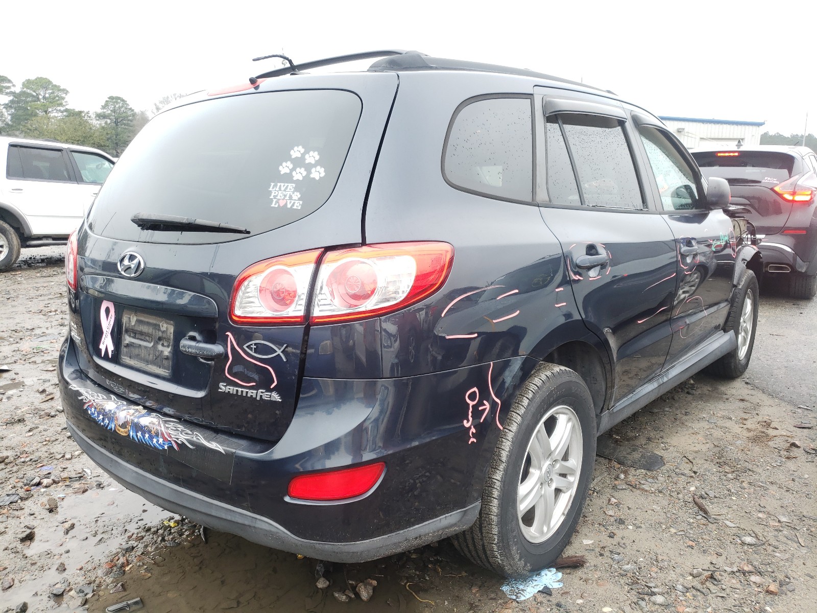 Photo 3 VIN: 5XYZG3AB9BG017560 - HYUNDAI SANTA FE G 