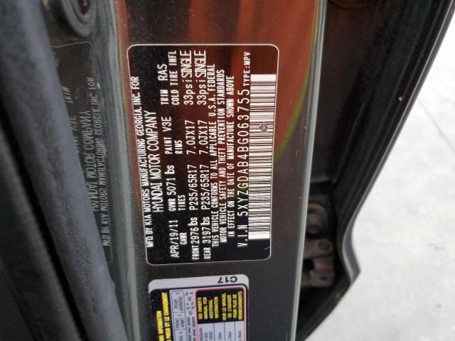 Photo 12 VIN: 5XYZGDAB4BG063755 - HYUNDAI SANTA FE G 