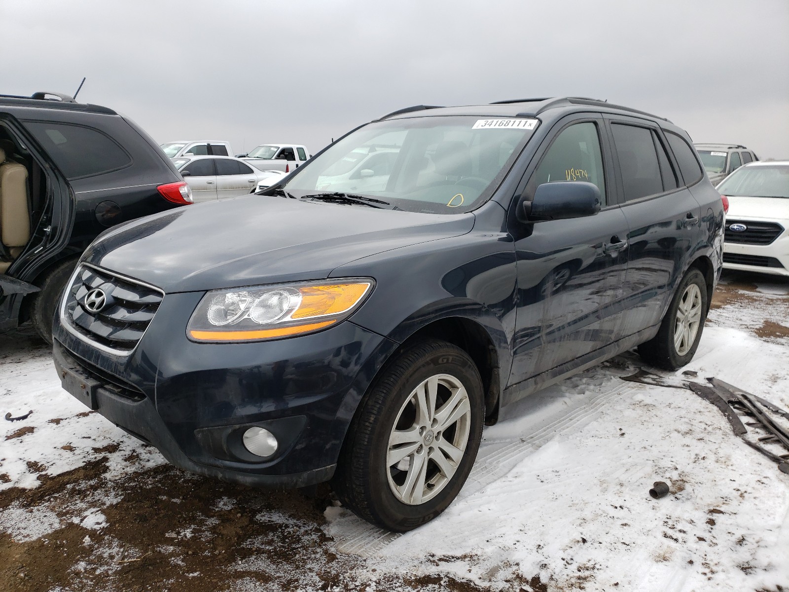 Photo 1 VIN: 5XYZHDAG4BG015603 - HYUNDAI SANTA FE S 