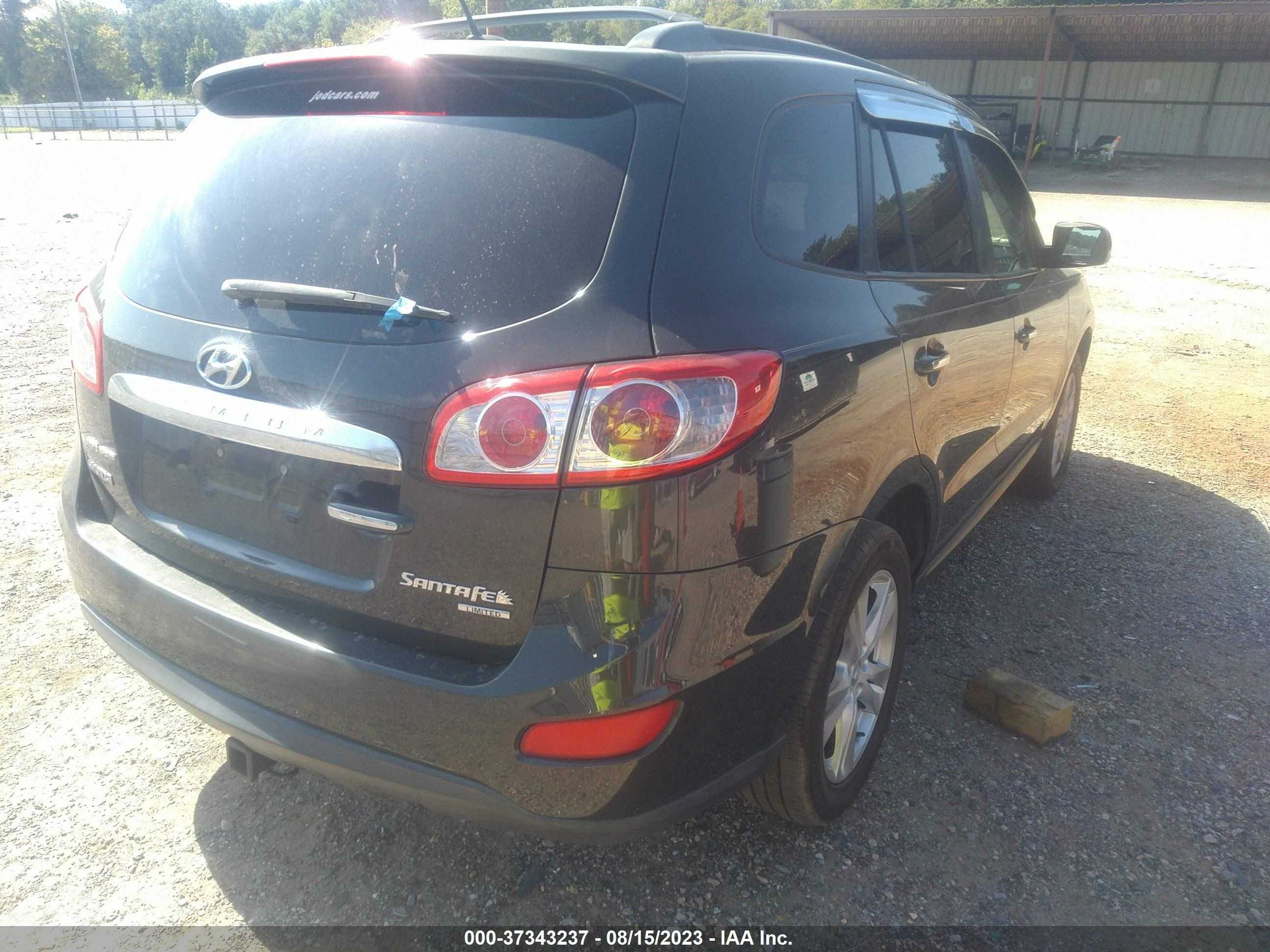 Photo 3 VIN: 5XYZK4AG5BG068487 - HYUNDAI SANTA FE 