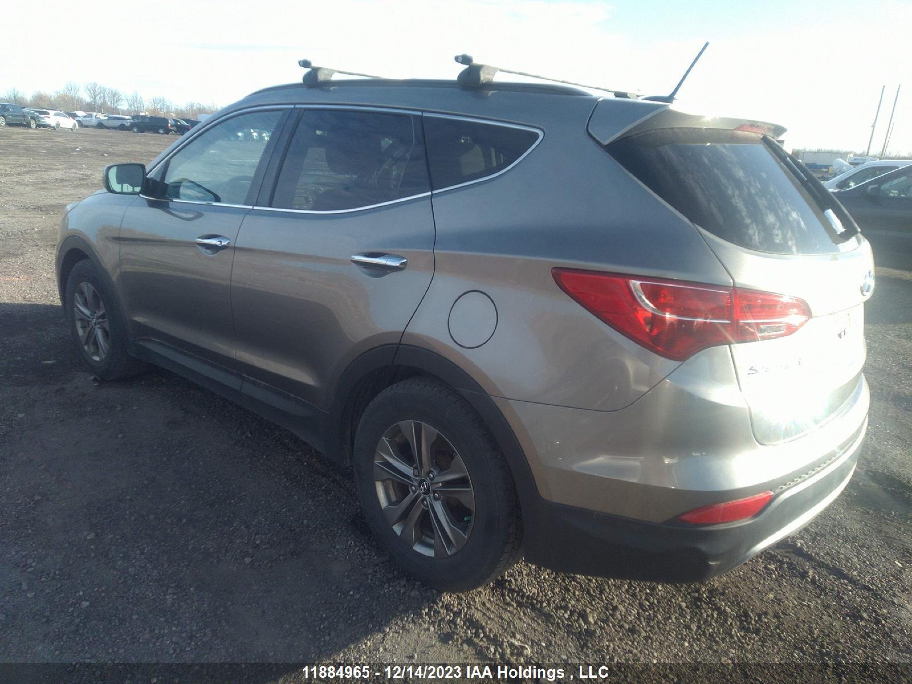 Photo 2 VIN: 5XYZT3LB0DG033481 - HYUNDAI SANTA FE 