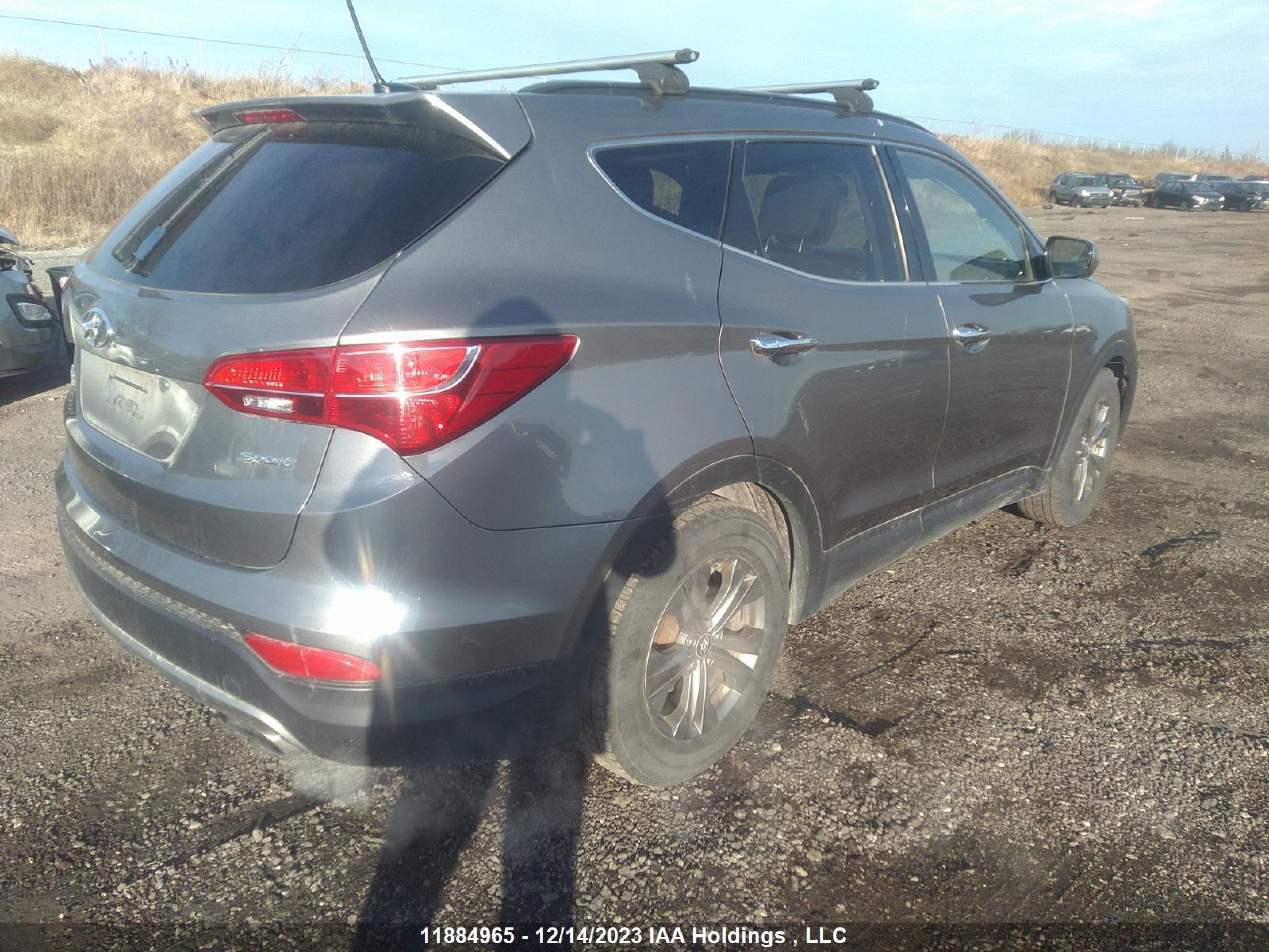 Photo 3 VIN: 5XYZT3LB0DG033481 - HYUNDAI SANTA FE 