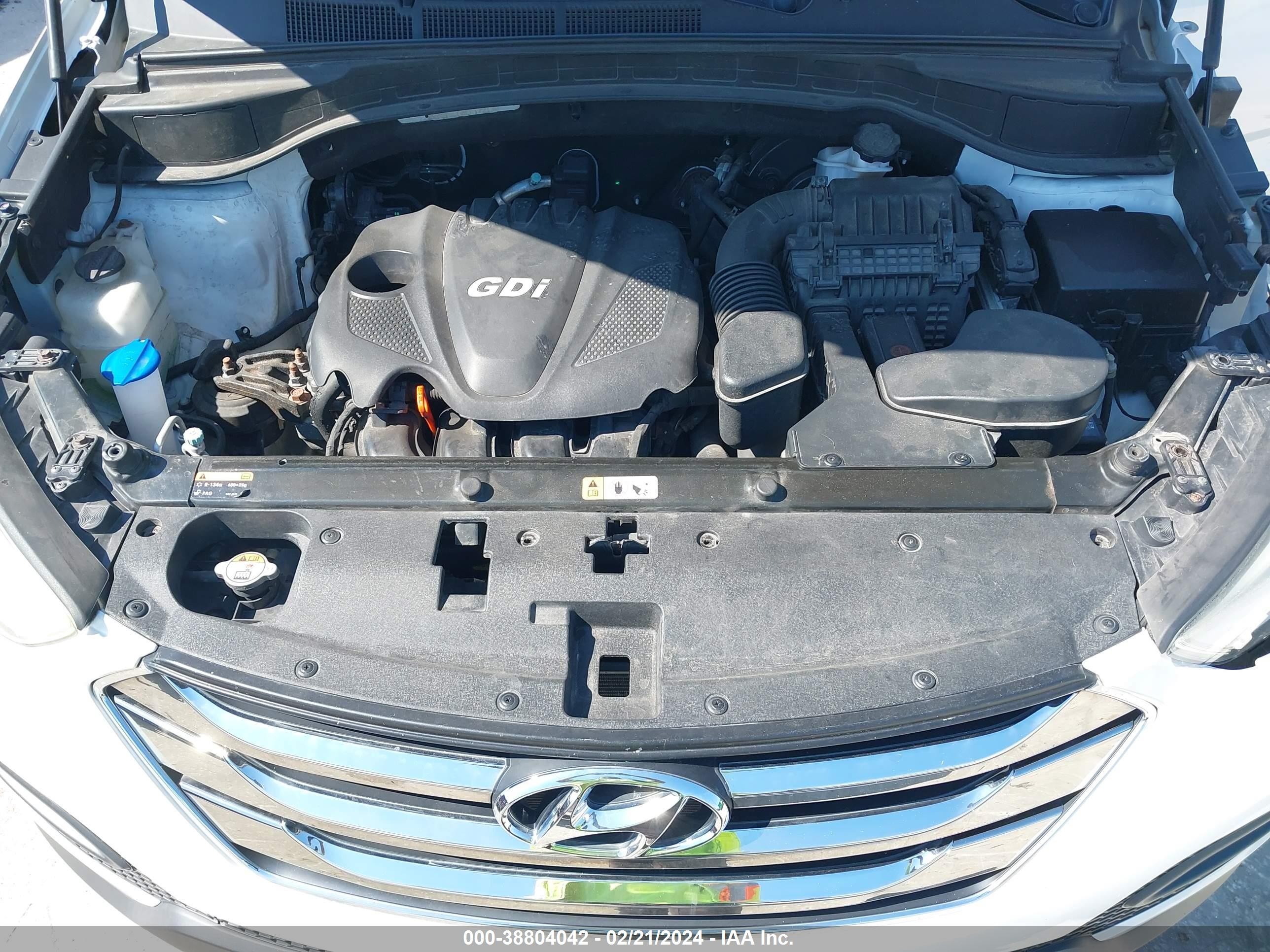 Photo 9 VIN: 5XYZT3LB0EG172138 - HYUNDAI SANTA FE 