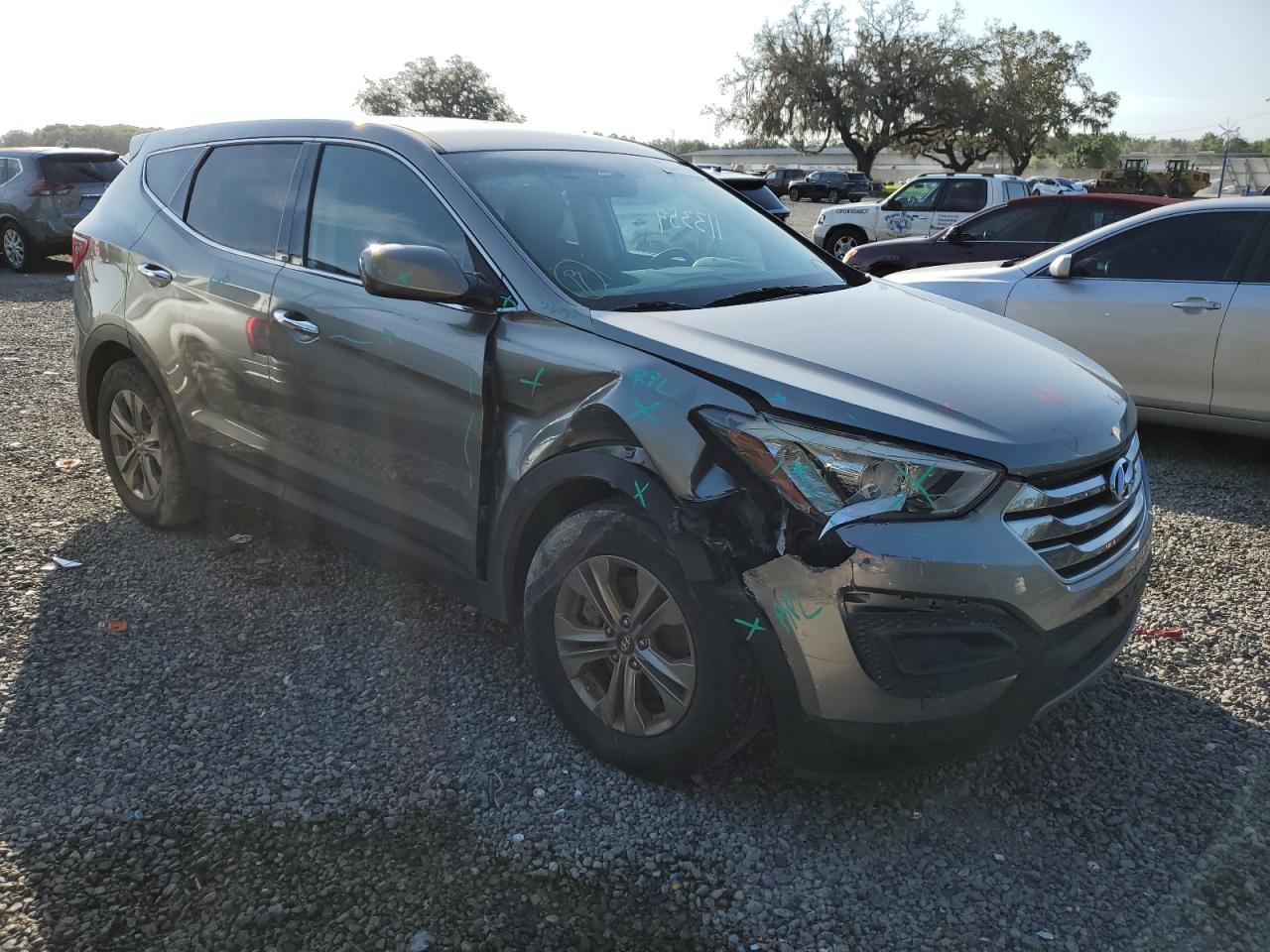 Photo 3 VIN: 5XYZT3LB0FG298193 - HYUNDAI SANTA FE 